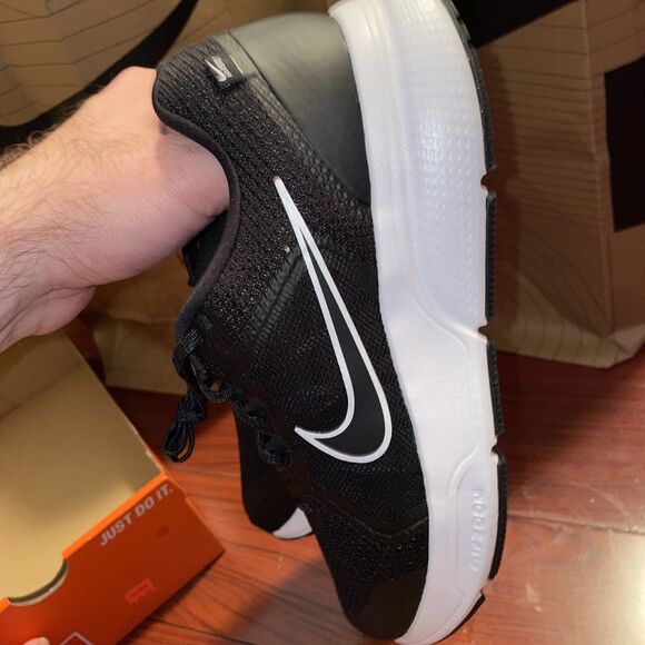 Men Nike Zoom Span 4 Running/Athletic Shoes Black DC8996-001 Size 7 No Lid - Picture 8 of 8